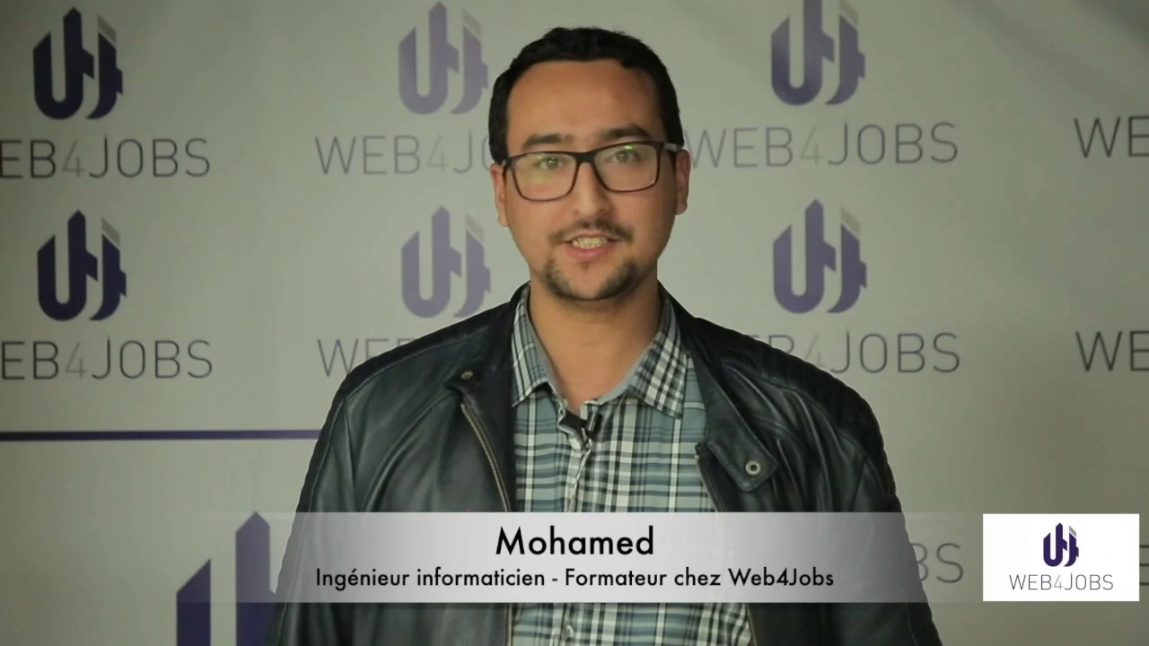 Témoignage de Mohamed - formateur Web4jobs