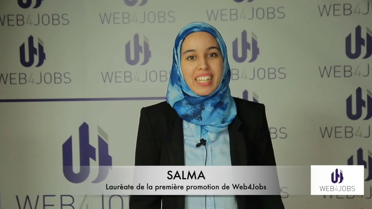 Témoignage de lauréate - Salma, Project manager.